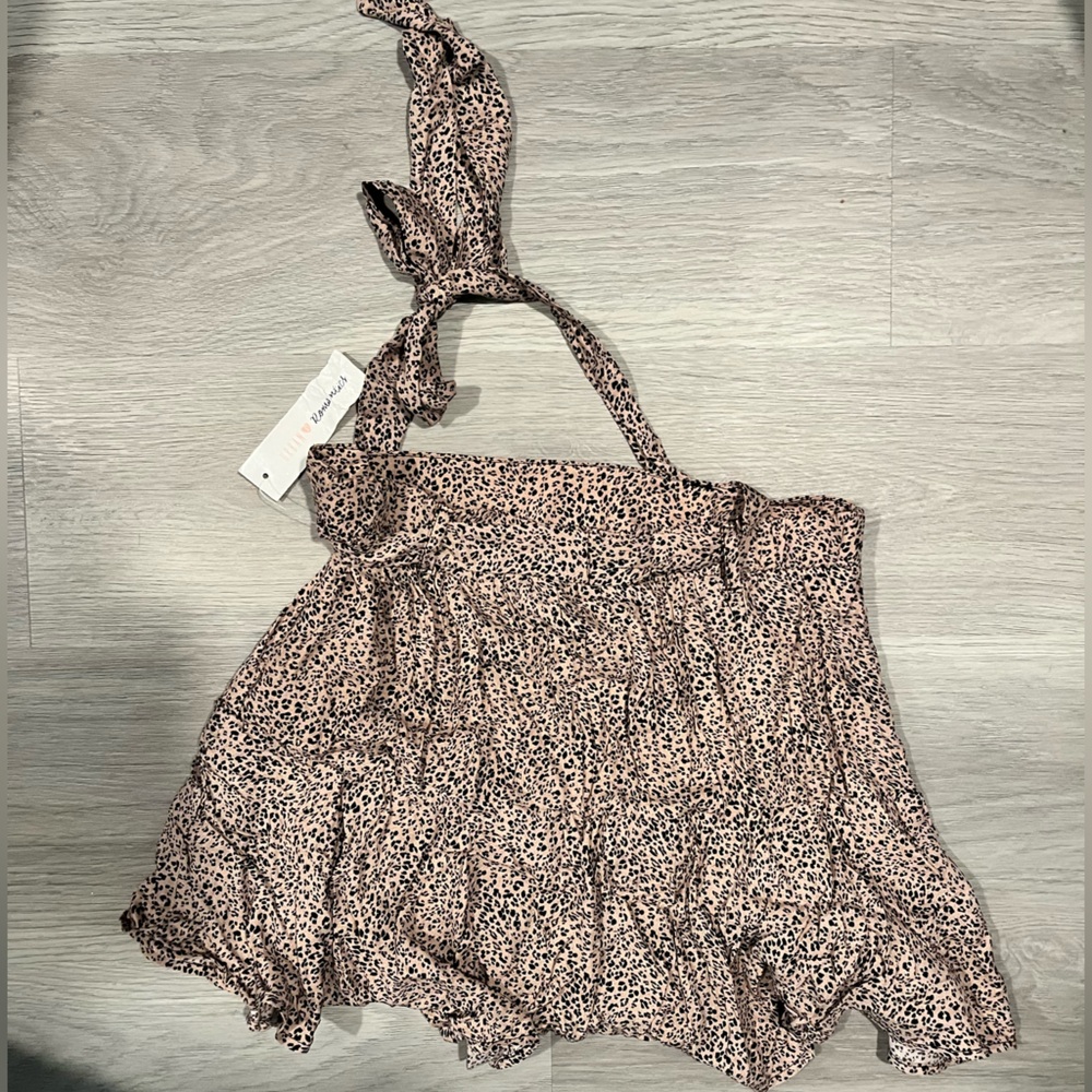 URBAN Romantics Leopard Print Skirt